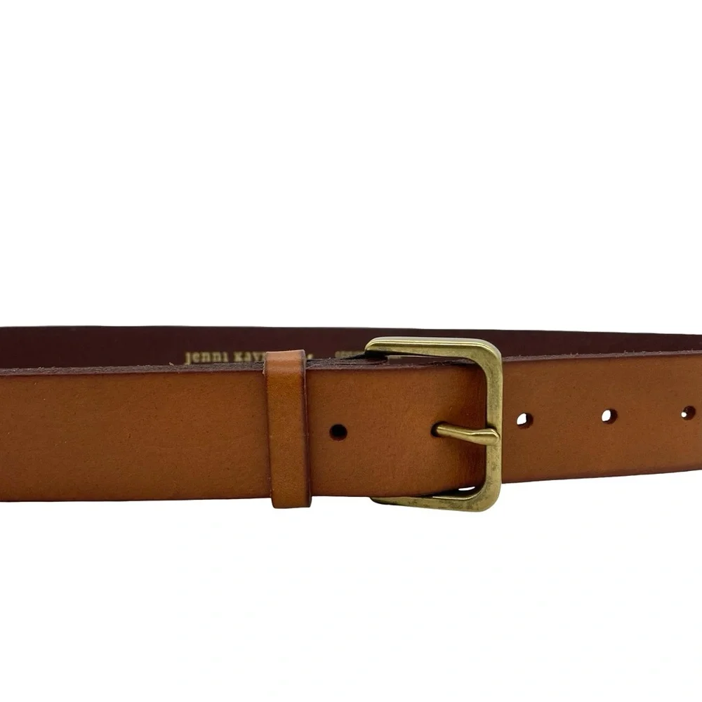 Jenni Kayne Classic Chestnuts Brown Nappa Leather Belt
